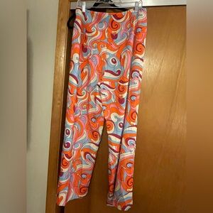 Cider Vibrant Swirl Wide Leg Pants